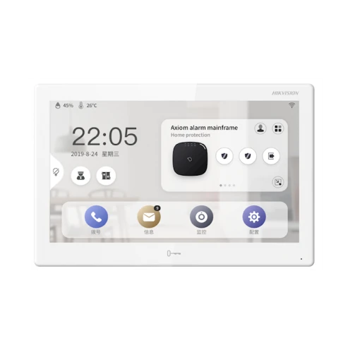 Hikvision DS-KH9510-WTE1. Estación Android de 10 pulgadas para interiores